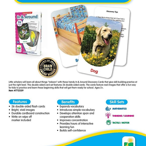 Learning Journey Discovery Cards In & Around 2+Up New - Picture 4 of 9